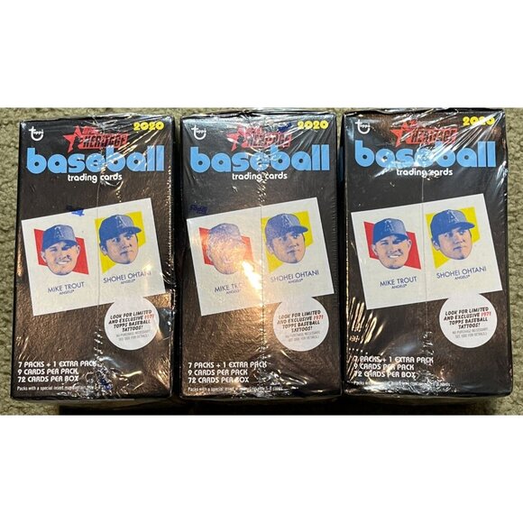 3 - 2020 TOPPS HERITAGE BASEBALL Factory sealed BLASTER BOX 72 Cards Box 8 Packs - Picture 2 of 4